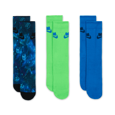 NIKE X LEGO® COLLECTION EVERYDAY ESSENTIALS CREW SOCKS (3 PAIRS)