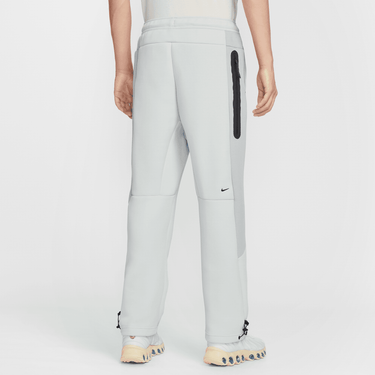 NIKE TECH MEN'S COLOR-BLOCK OPEN-HEM FLEECE PANTS