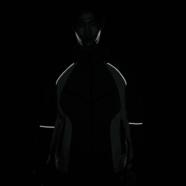 NIKE TECH MEN'S DRI-FIT WOVEN COLOR-BLOCK LOOSE OVERSIZED JACKET