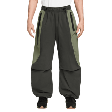 NIKE TECH MEN'S DRI-FIT WOVEN COLOR-BLOCK OVERSIZED PANTS