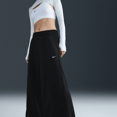 NIKE SPORTSWEAR WOMEN'S MID-RISE WIDE-LEG TRACK PANTS