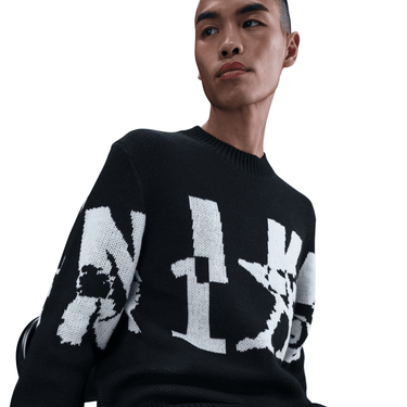 NIKE SPORTSWEAR MEN'S KNIT CREW-NECK SWEATER