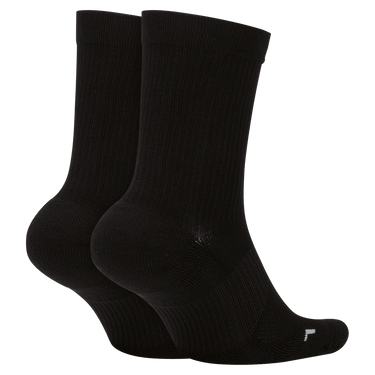 NIKECOURT MULTIPLIER CUSHIONED TENNIS CREW SOCKS (2 PAIRS )