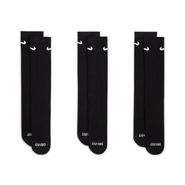 NIKE EVERYDAY  PLUS CUSHIONED TRAINING CREW SOCKS (3 PAIRS)
