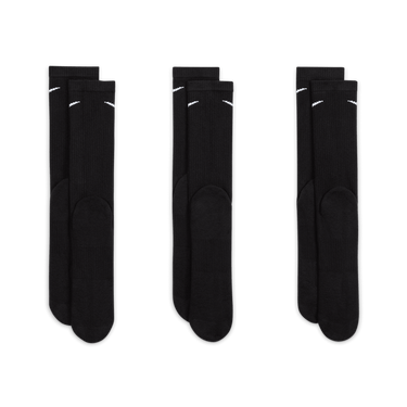 NIKE EVERYDAY  PLUS CUSHIONED TRAINING CREW SOCKS (3 PAIRS)