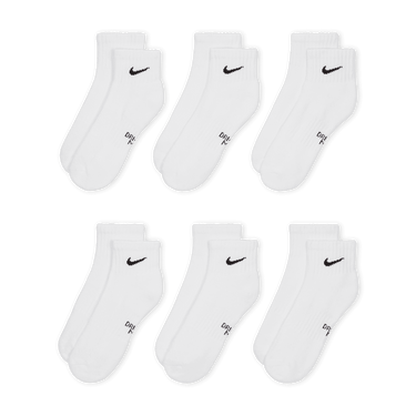 NIKE EVERYDAY KIDS' CUSHIONED ANKLE SOCKS (6 PAIRS)