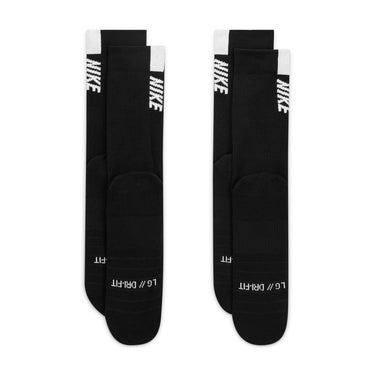 NIKE MULTIPLIER CREW SOCK  (2 PAIRS)