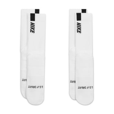 NIKE MULTIPLIER CREW SOCK (2 PAIRS)