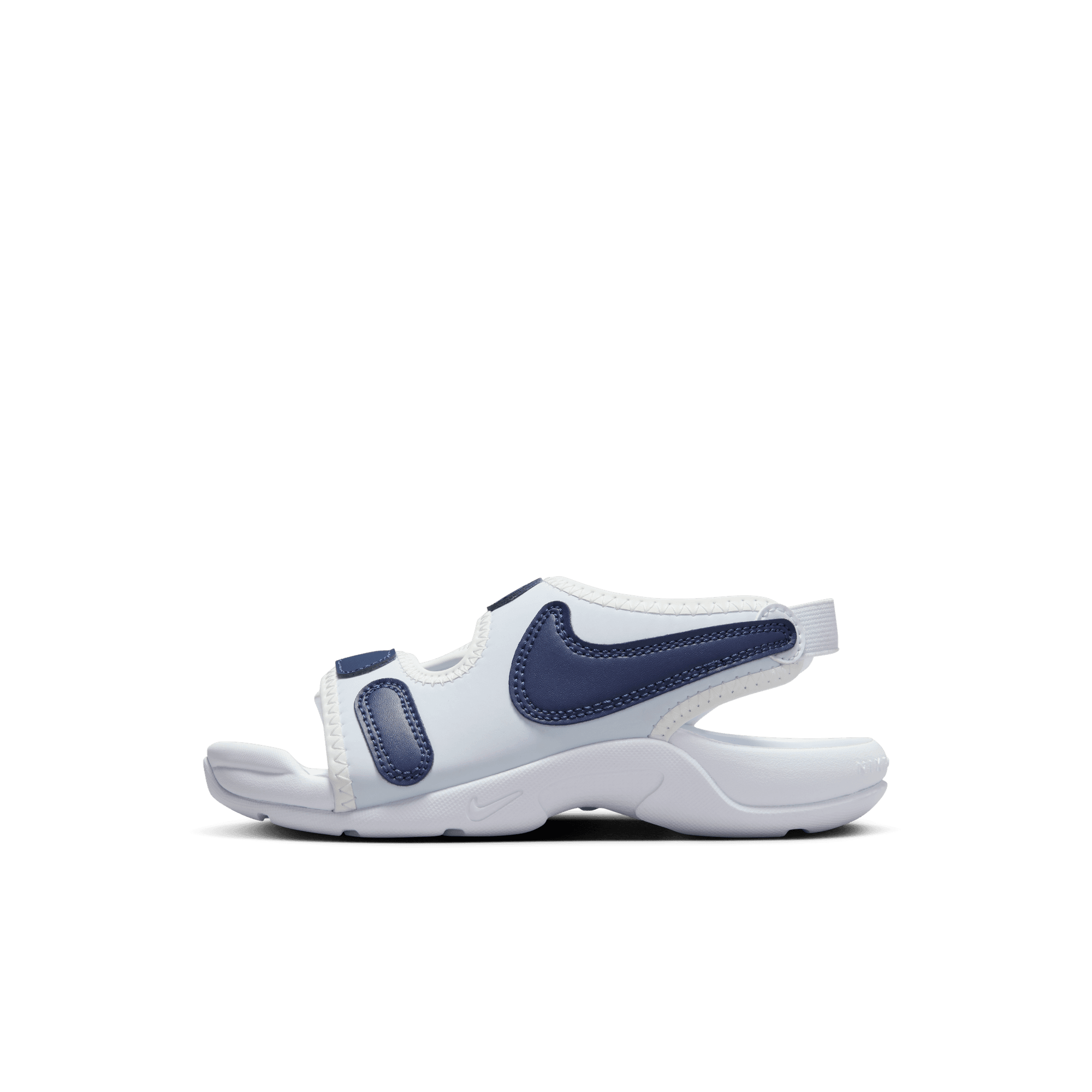 NIKE SUNRAY ADJUST 6 LITTLE KIDS' SLIDES FOOTBALL GREY/MIDNIGHT NAVY ...