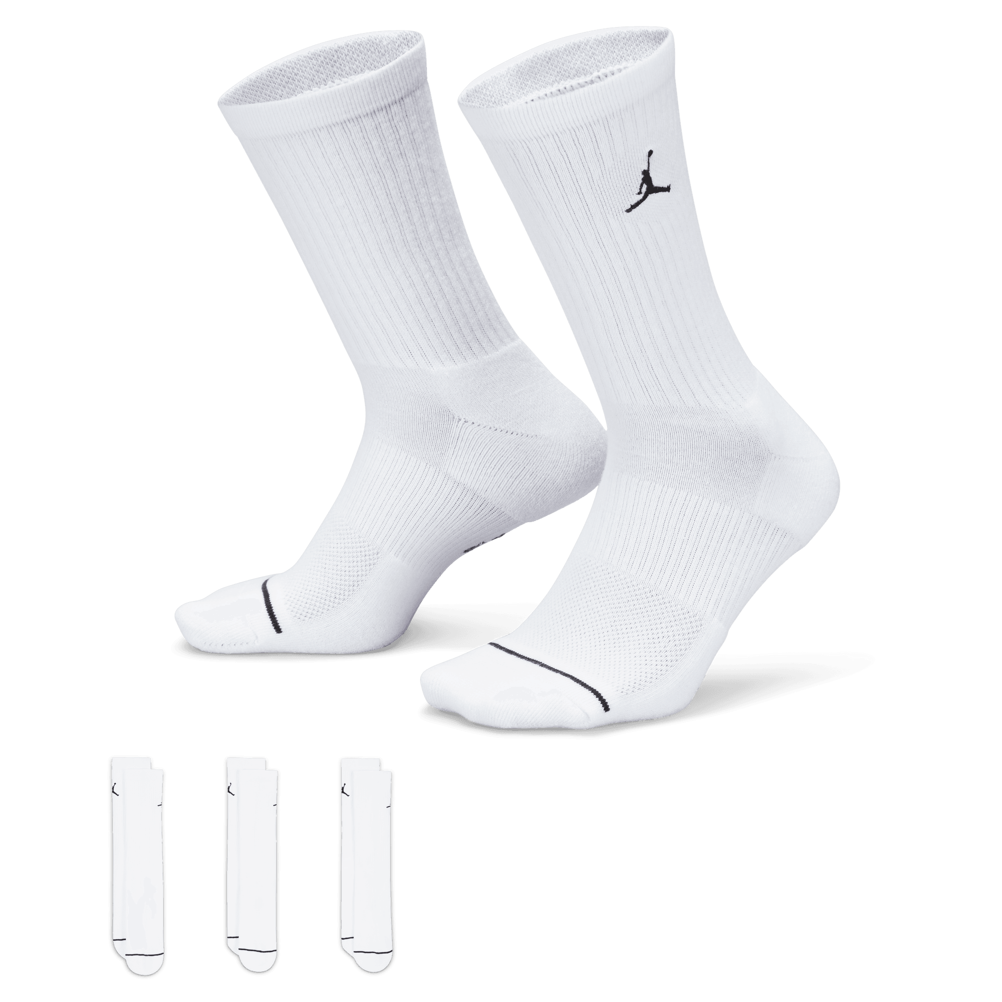 JORDAN EVERYDAY CREW SOCKS  (3 PAIRS)