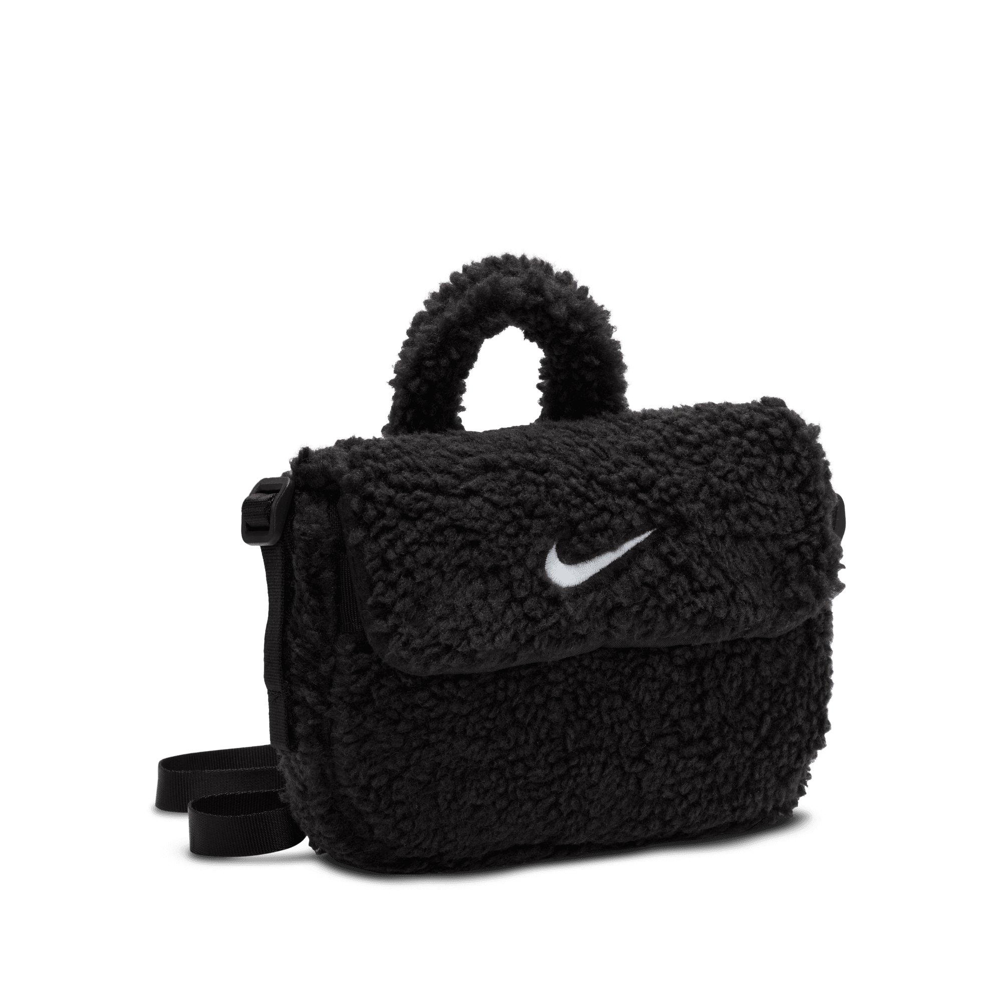 Y NK FX FUR CROSSBODY BLACK/BLACK/WHITE TEAM ACCESS