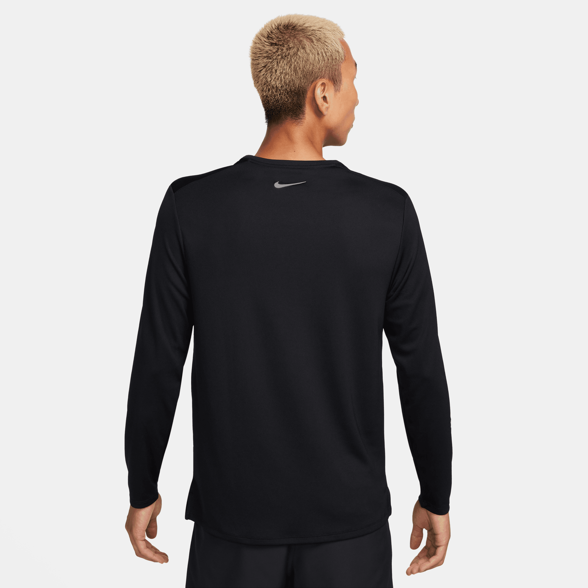 Nike Miler Flash Mens Dri Fit Uv Long Sleeve Running Top Team Access 0838