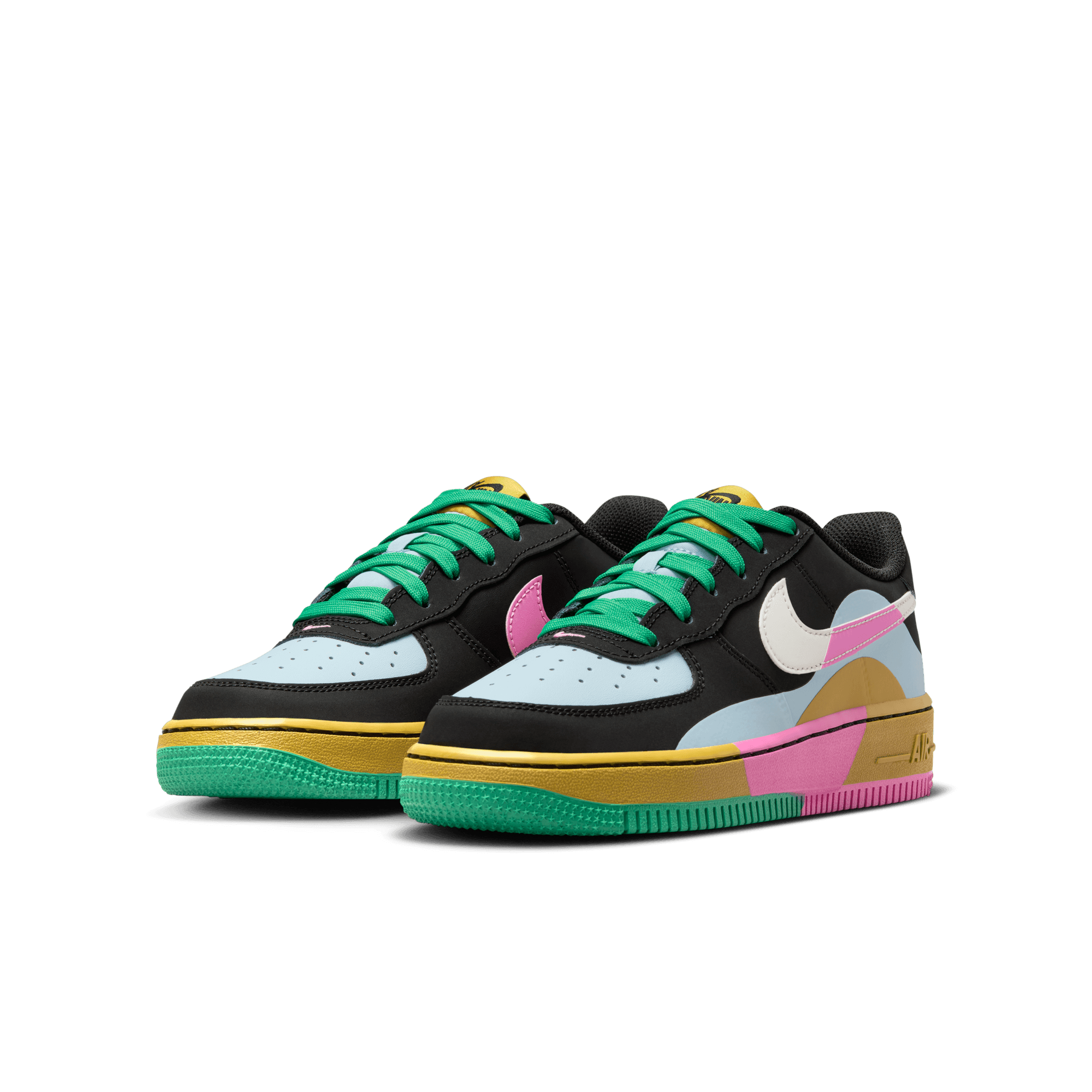 NIKE AIR FORCE 1 LV8 2 BIG KIDS' SHOES