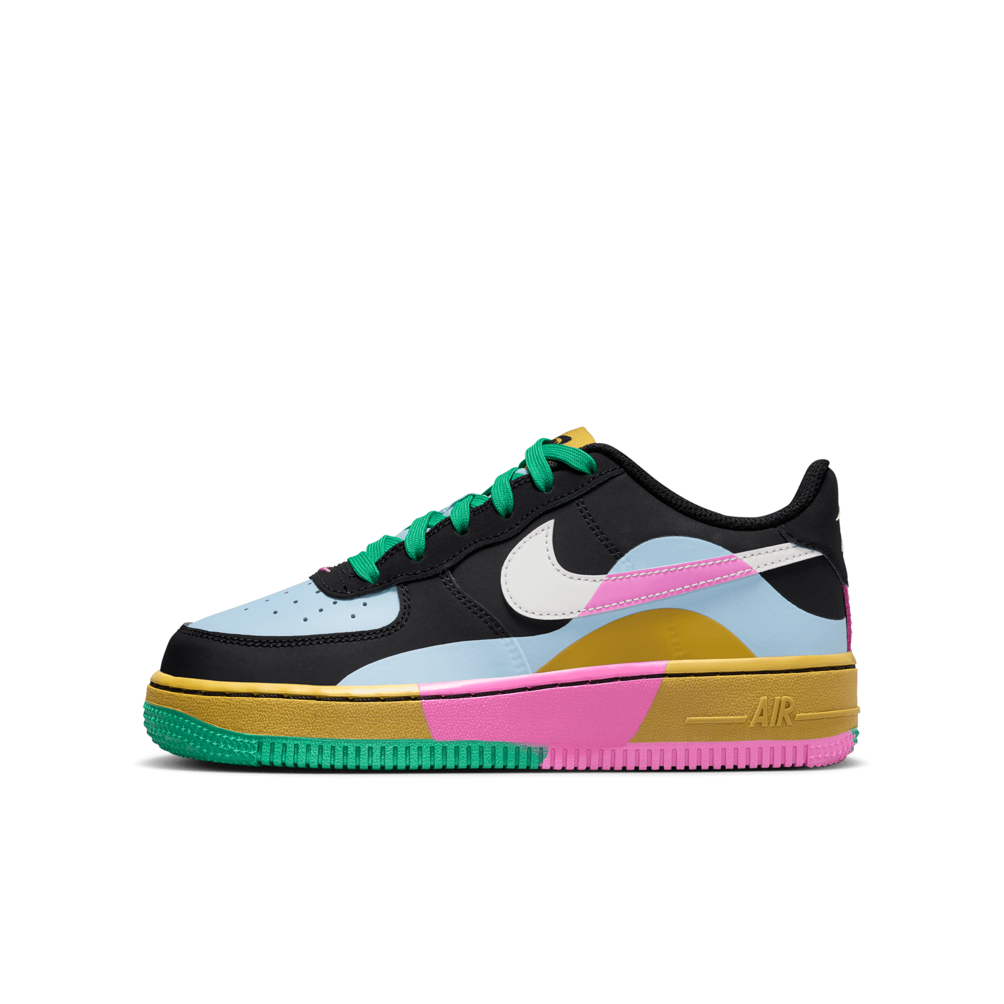 NIKE AIR FORCE 1 LV8 2 BIG KIDS' SHOES