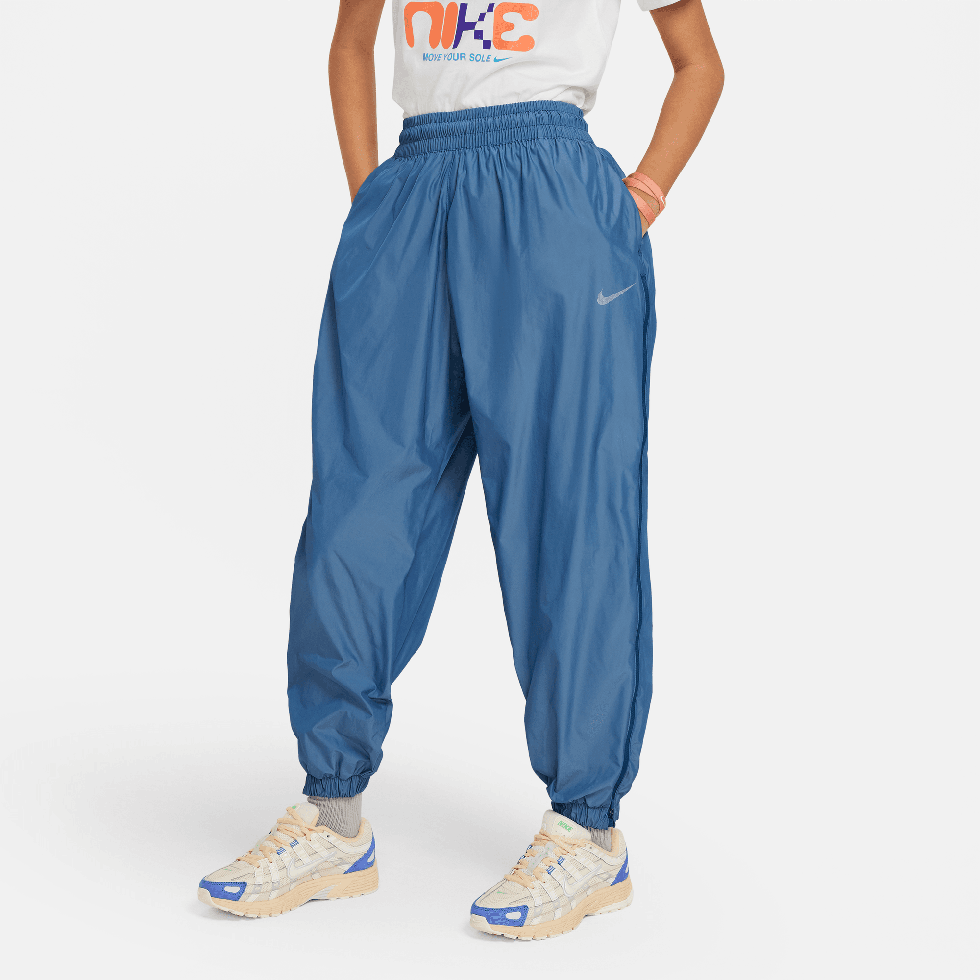 NIKE SPORTSWEAR BIG KIDS' (GIRLS') WOVEN PANTS