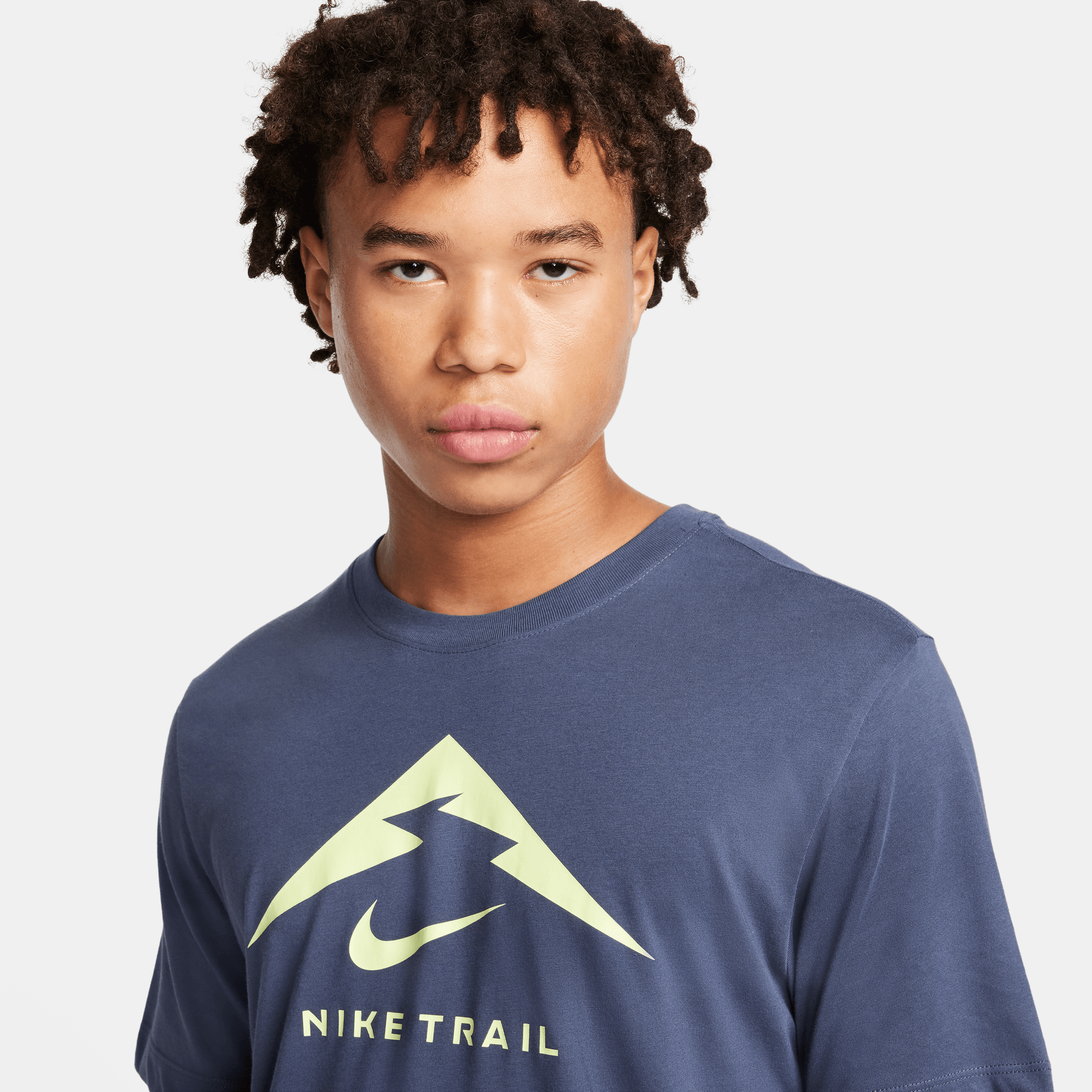 NIKE DRI-FIT MEN'S TRAIL RUNNING T-SHIRT THUNDER BLUE – TEAM ACCESS