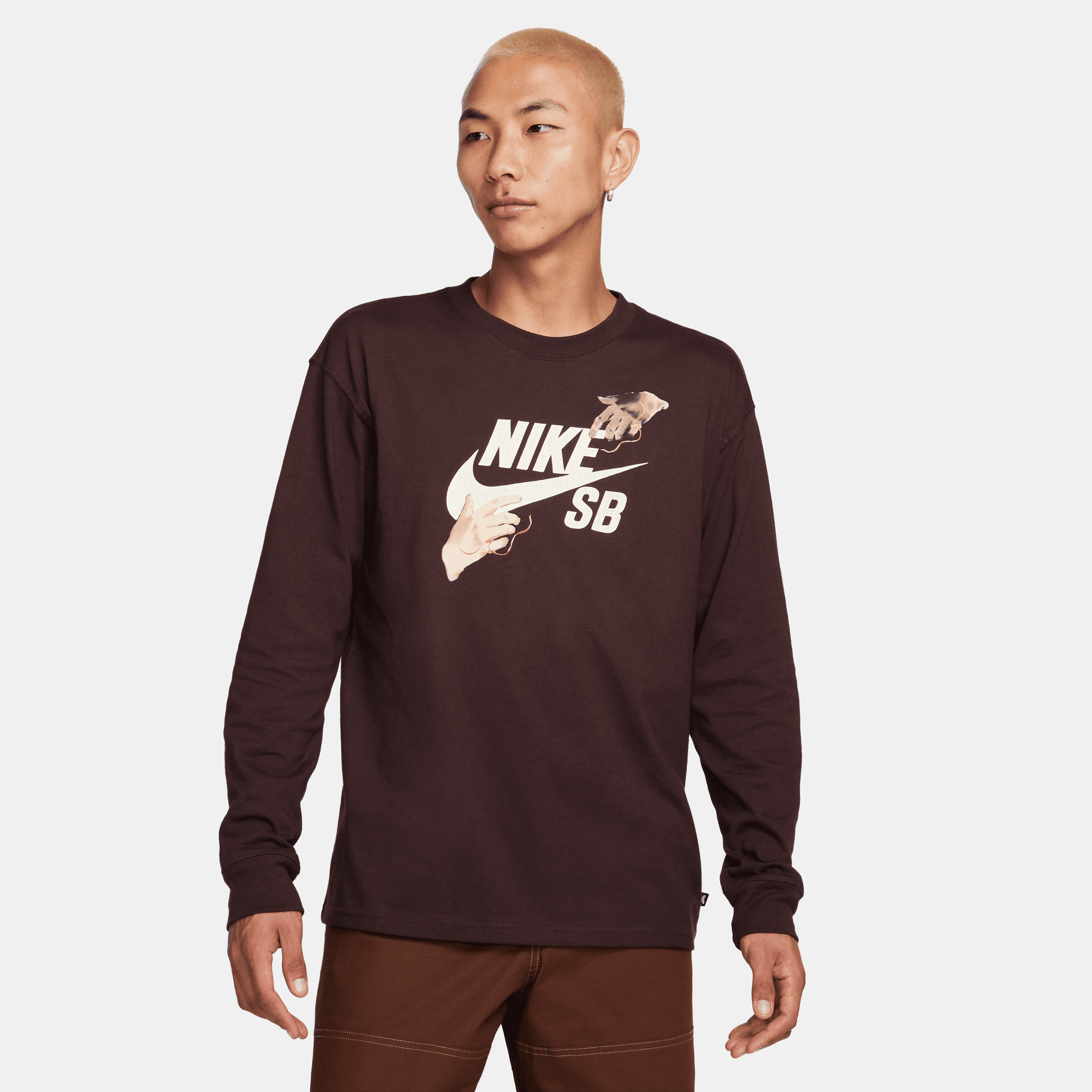 NIKE SB LONG-SLEEVE SKATE T-SHIRT