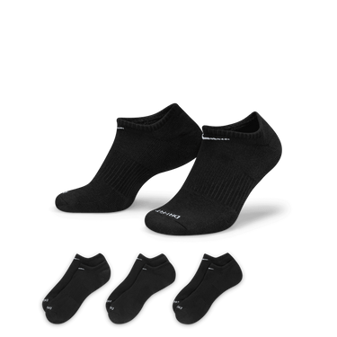 NIKE EVERYDAY PLUS CUSHION TRAINING NO-SHOW SOCKS (3 PAIRS)