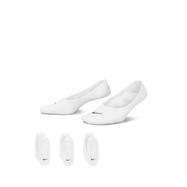 NIKE LIGHTWEIGHT NO-SHOW WOMENS TRAINING FOOTIE SOCKS (3 PAIRS)