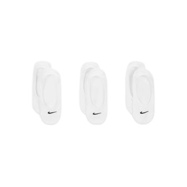 NIKE LIGHTWEIGHT NO-SHOW WOMENS TRAINING FOOTIE SOCKS (3 PAIRS)
