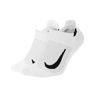 NIKE MULTIPLIER RUNNING NO-SHOW SOCKS (2 PAIRS)