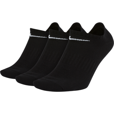 NIKE EVERYDAY LIGHTWEIGHT TRAINING NO-SHOW SOCKS (3 PAIRS)