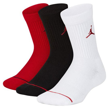 JORDAN BIG KID'S CREW SOCKS (3 PAIRS)